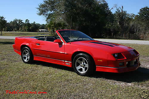 1988 Chevrolet Camaro IROC Z, Comp Cam, 1.6 Roller Rockers, Flowmasters, Summit Racing Headers, 22lb Injectors, Balanced engine, Total restoration. - Steven E. Ochoa - San Antonio, Texas - USA