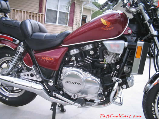 1986 Honda Magna for sale, low mileage, like new condition