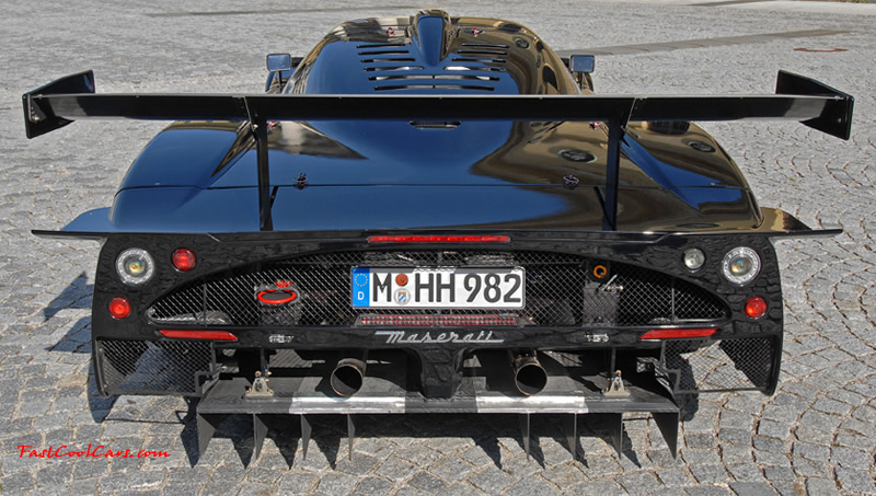 The Maserati MC12 Versione Corse. The car is based on the legendary Maserati MC12 GT1