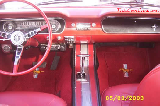 1964 1/2 Ford Mustang, completly restored. Red, 289 