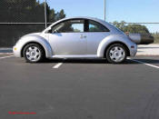 Car was built to look as if VW delivered the car this way. It handles fine and is safe.