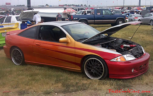 Lowriders that have been lowered, dropped, slammed, and scraping. Nice graphics.