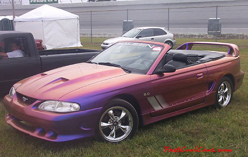 Lowriders that have been lowered, dropped, slammed, and scraping. Ford Mustang low rider.