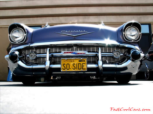 Lowriders that have been lowered, dropped, slammed, and scraping, using many different modifications. Very low Chevrolet