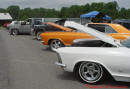 Lowriders that have been lowered, dropped, slammed, and scraping, using many different modifications.