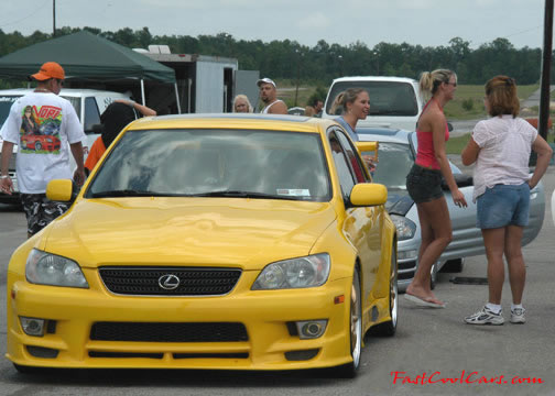 Lowriders that have been lowered, dropped, slammed, and scraping, Lexus.
