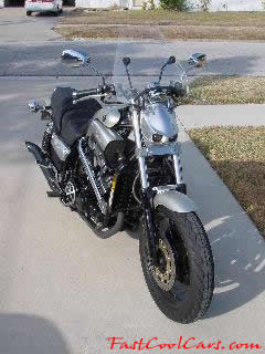 1997 Yamaha VMax - Stage 7 jet kit, 4 K&N air filters, dual turnout exhaust