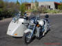 Boss Hoss - with sidecar wheelchair rig