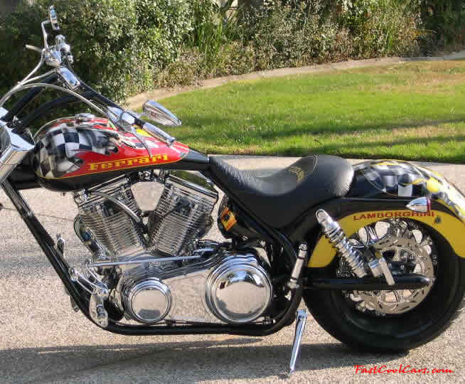 Arlen Ness bike (Named Coolness) with over 170 horsepower too.