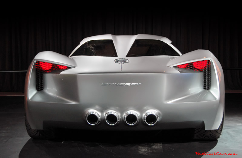 2011 Corvette Stingray - Among the four new movie characters is Sideswipe - a stylized Corvette vision concept vehicle. Sideswipe takes the form of a sleek, vision concept dreamed up by the Corvette designers at GM.