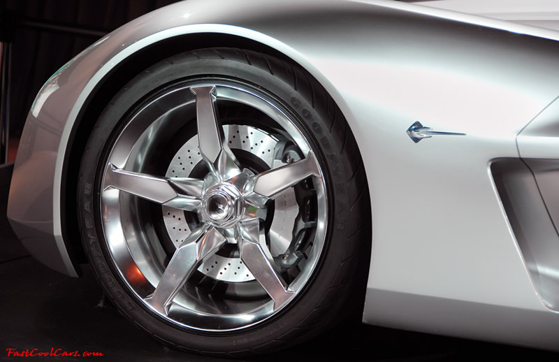 2011 Corvette Stingray - Among the four new movie characters is Sideswipe - a stylized Corvette vision concept vehicle. Sideswipe takes the form of a sleek, vision concept dreamed up by the Corvette designers at GM.