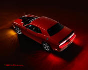New Dodge Challenger, 6.1 V8 Hemi, 425 crank horsepower, 420 crank foot pounds of torque. SRT8