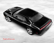 New Dodge Challenger, 6.1 V8 Hemi, 425 crank horsepower, 420 crank foot pounds of torque. SRT8