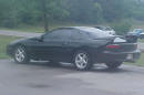 1993 Camaro Z28, LT1, 6 speed, left rear angle view, new 2000 TA 5 star wheels