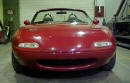 1990 Mazda Miata Roadster front view with the top down