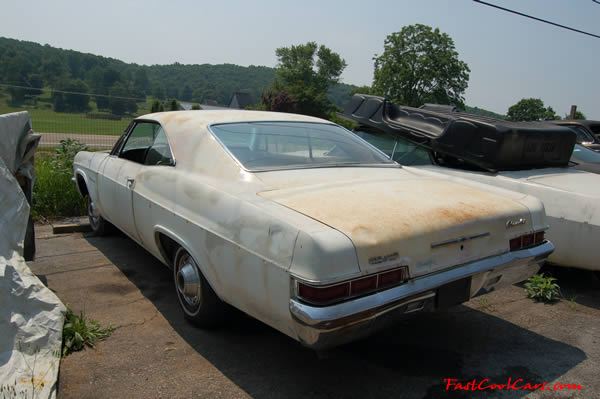 1966 Chevrolet Impala - No motor, $950 - Rare collectible vintage classic cars for sale.
