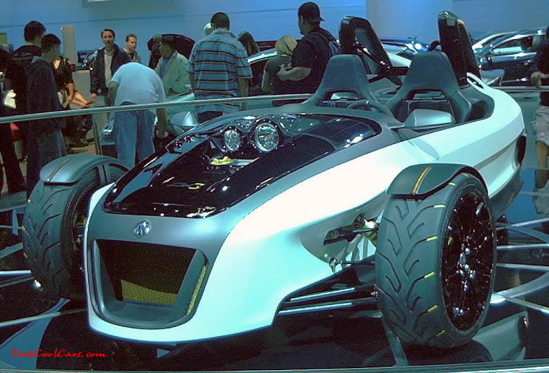 Volkswagen GX3 Concept At the LA Auto Show Volkswagen has revealed the GX3, a three-wheeler concept capable of high performances and low fuel consumption.