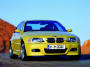 BMW M3 right front angle view