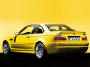 BMW M3 left rear angle view