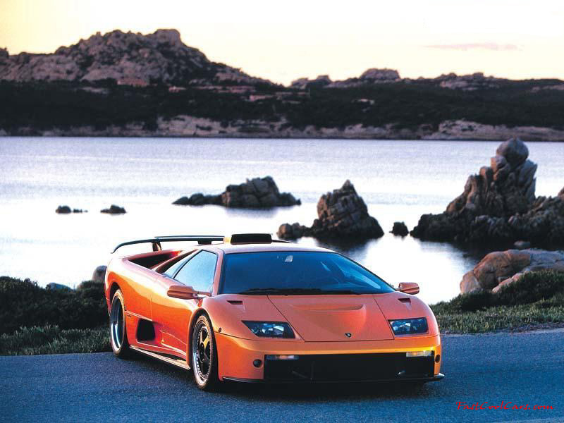 Lamborghini Diablo cool paint