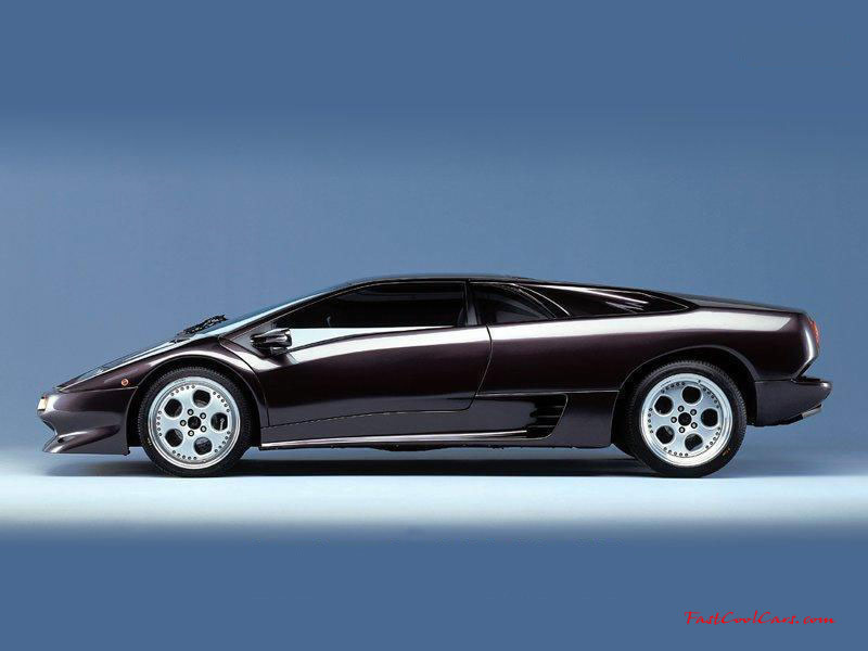 Lamborghini Diablo cool paint