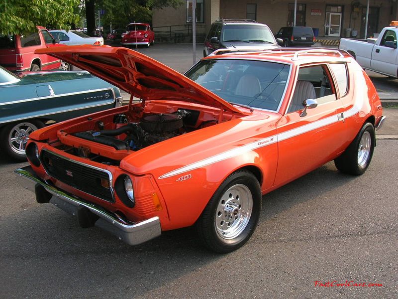 Cleveland, Tennessee Cruise-in August 28, 2005 - Yes, it is a Gremlin, but a bad V-8 and mods.