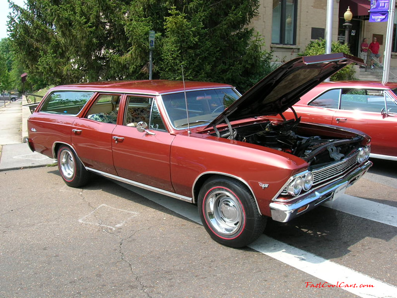 Cleveland, Tennessee Cruise-in August 28, 2005 - Chevelle/Malibu Wagon