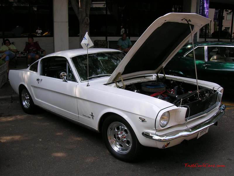 Cleveland, Tennessee Cruise-in August 28, 2005 - Classic Fastback Mustang