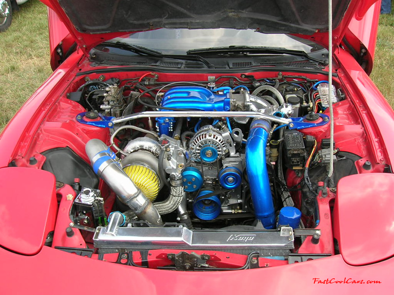 Nopi Nationals - Motorsports Supershow 2005, turbo Mazda RX7...Sweet!