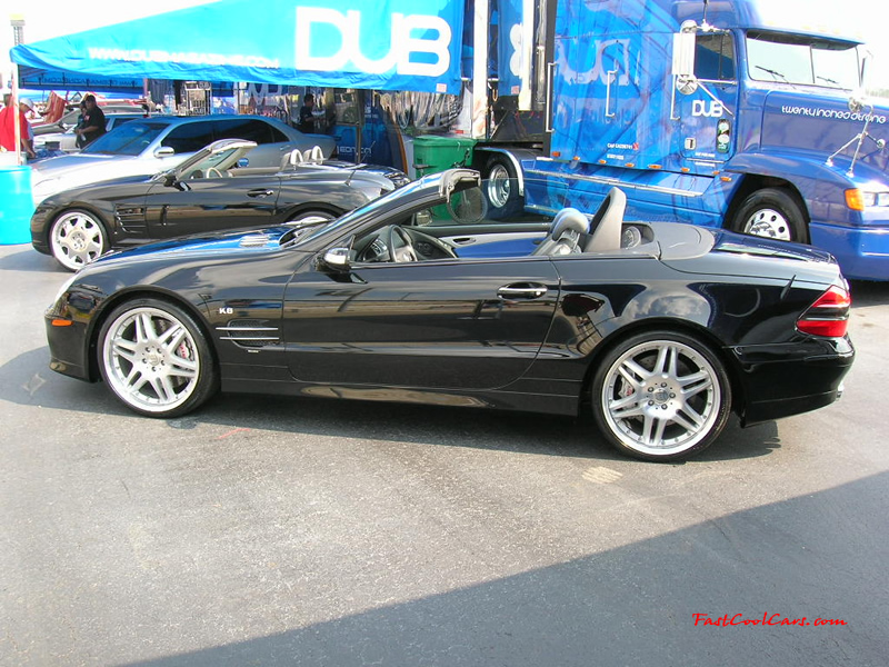 Nopi Nationals - Motorsports Supershow 2005, DUB custom fast cool cars, big chrome rims, lowrider. Pimp My Ride, Pimped out.