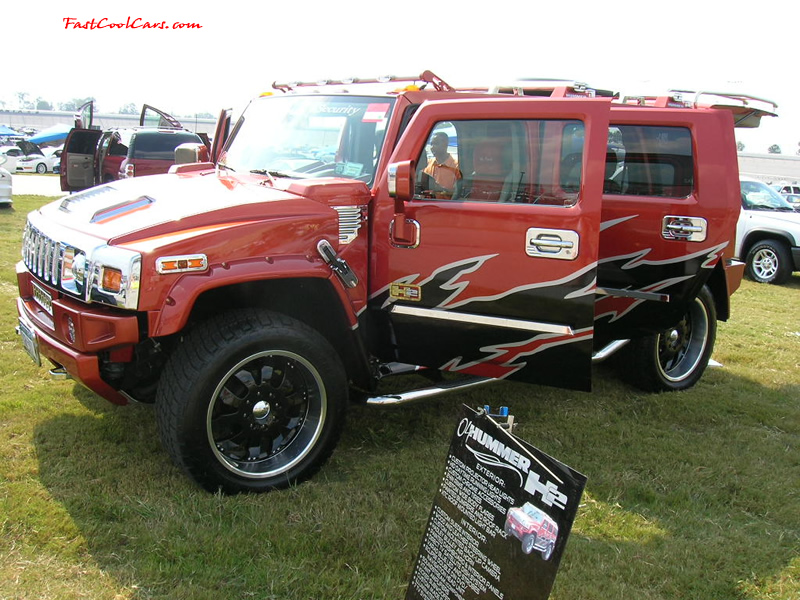 Nopi Nationals - Motorsports Supershow 2005, Hummer with cool graphics.