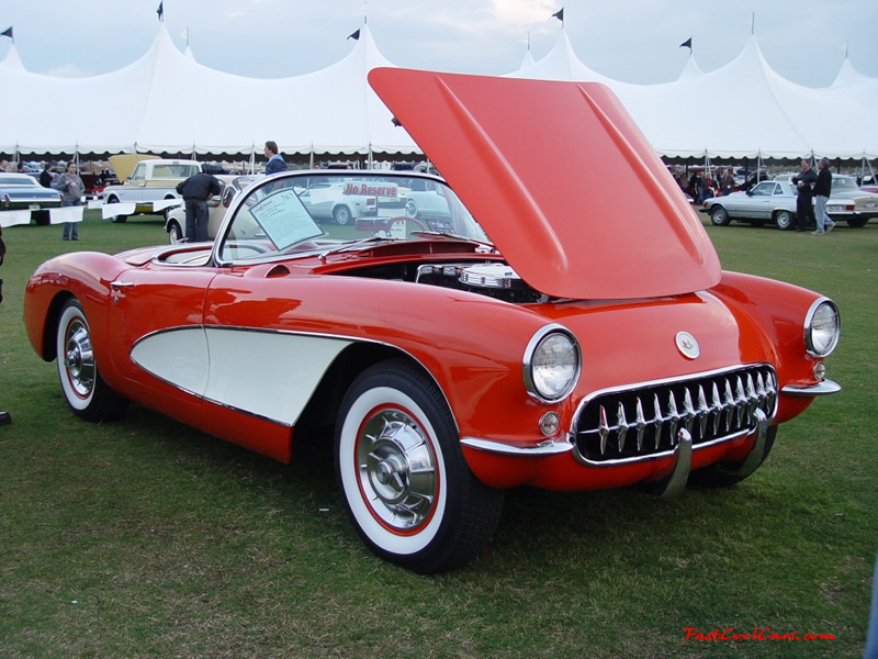 Classic Convertible Corvette - 1956 fast cool car