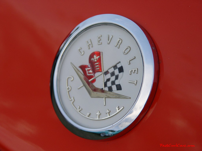 Classic Convertible Corvette - 1956 fast cool car