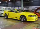 Exotic cars on fast cool cars - High performance at its best, money and horsepower. Convertible Saleen Mustang, nice yellow paint job
