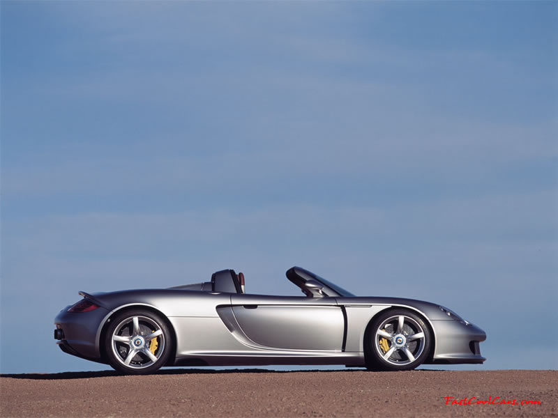 Porsche Carrera GT on fast cool cars free wallper section