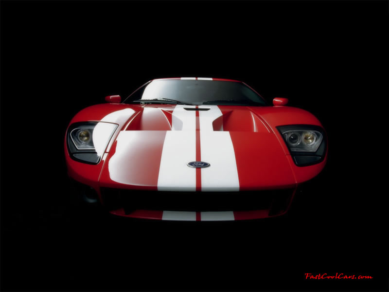 Ford GT on fast cool cars free wallpaper section