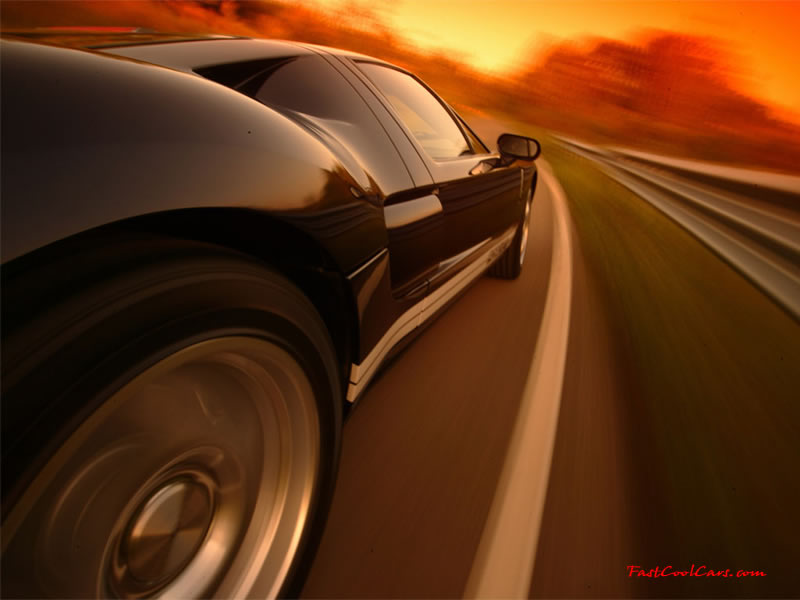 Ford GT on fast cool cars free wallpaper section