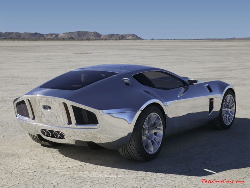 Ford GR1 Concept, cool chrome body on fast cool cars free wallpaper section