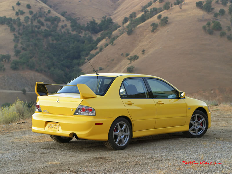 Mitsubishi Lancer EVO on fast cool cars