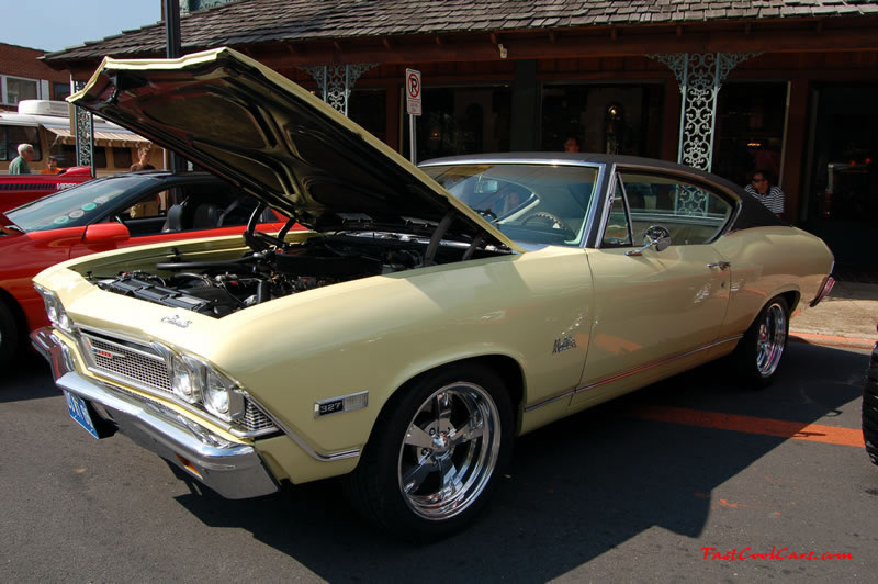 Cleveland, Tennessee - Cruise in, car show, 05-27-06  Fast Cool Cars - 327 Chevy Malibu, 2 door.