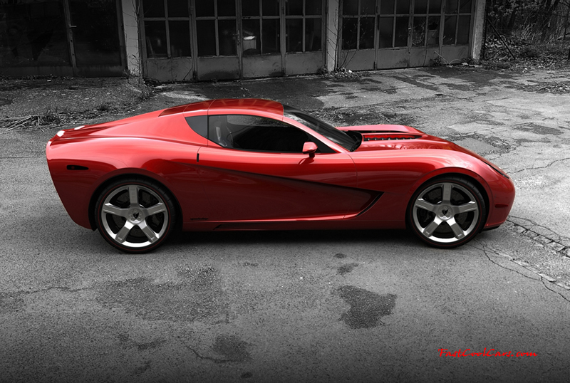 Corvette Z03 - Mallet Cars and UgurSahinDesign one fast cool car