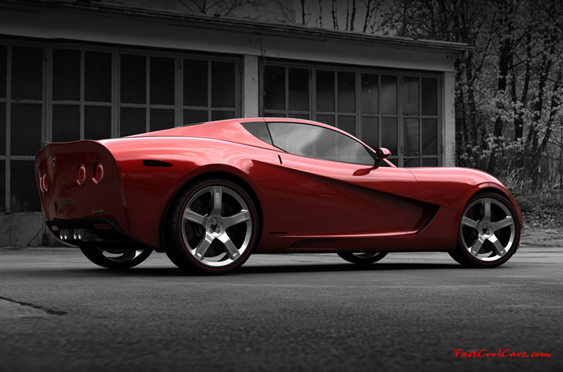 Corvette Z03 - Mallet Cars and UgurSahinDesign one fast cool car
